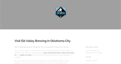 Desktop Screenshot of elkvalleybrew.com